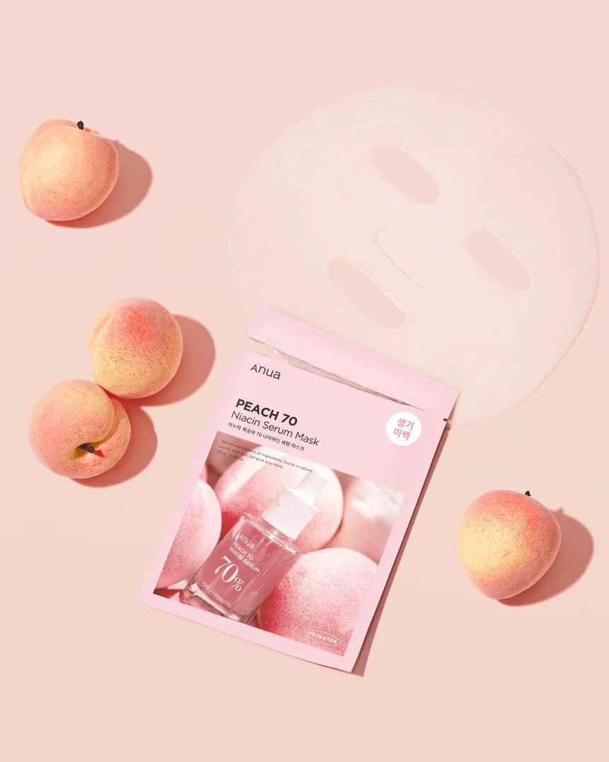 ANUA Peach 70 Niacin Serum Mask 1EA - Image 4