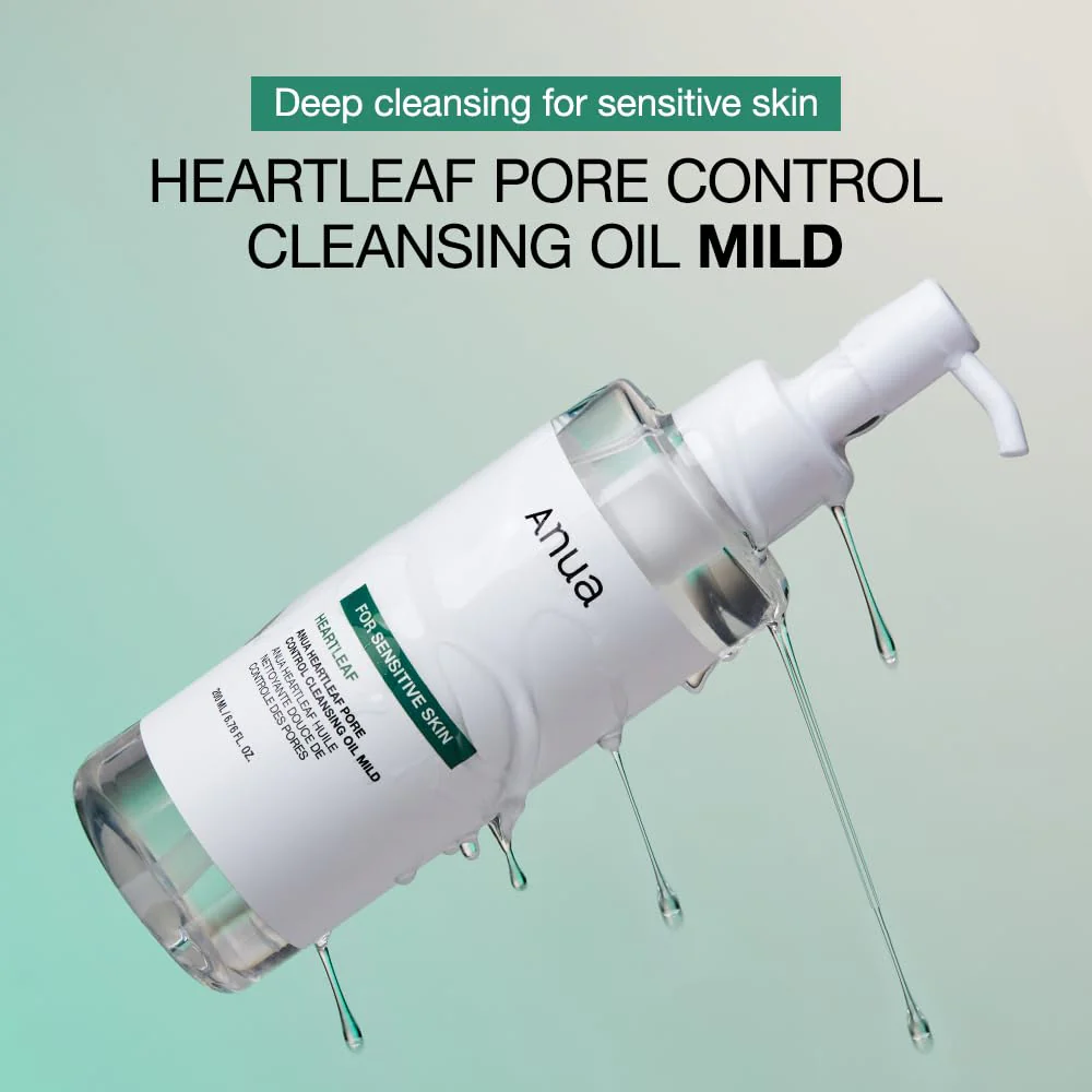 ANUA Heartleaf Pore Control Cleansing Oil Mild 200ml - Image 3