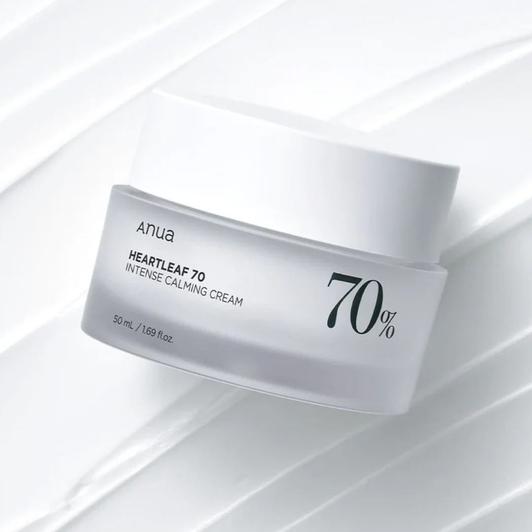 ANUA Heartleaf 70% Intense Calming Cream 50mL - Image 3