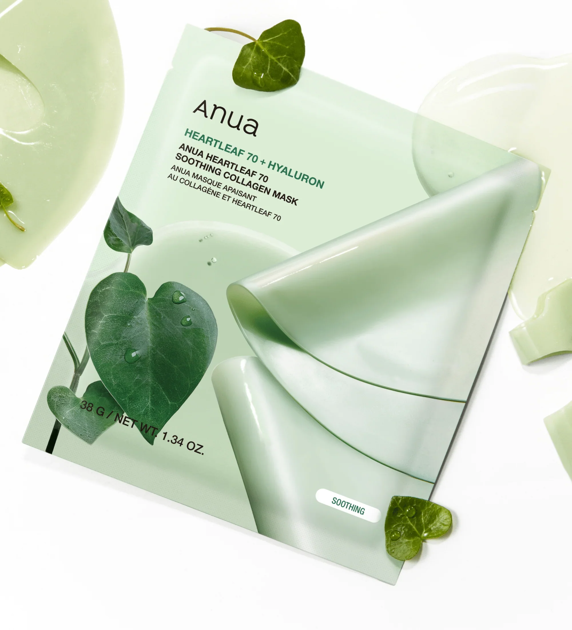 ANUA Heartleaf 70 Soothing Collagen Mask - Image 4