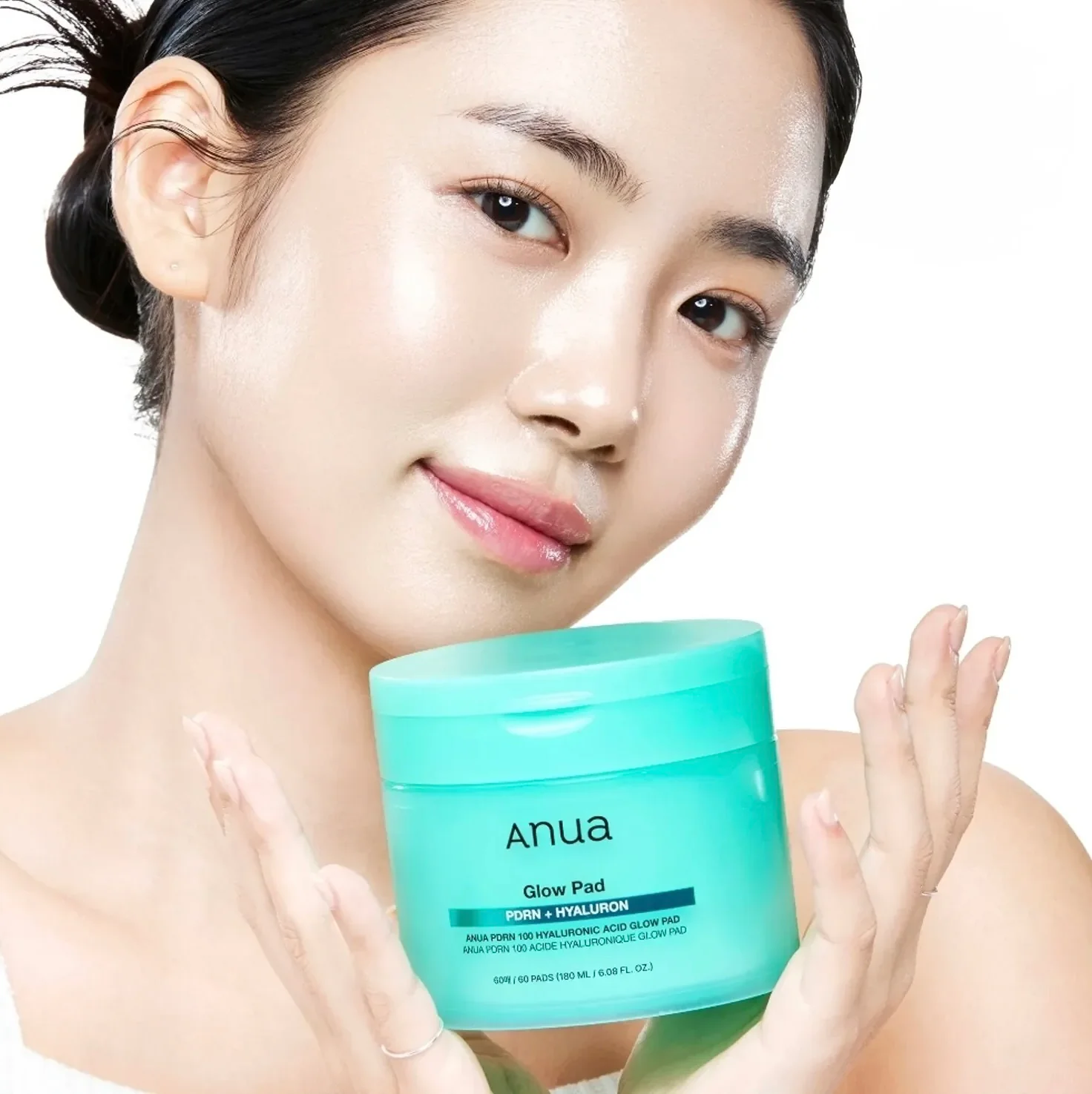 ANUA PDRN Hyaluronic Glow Pad 60EA - Image 3