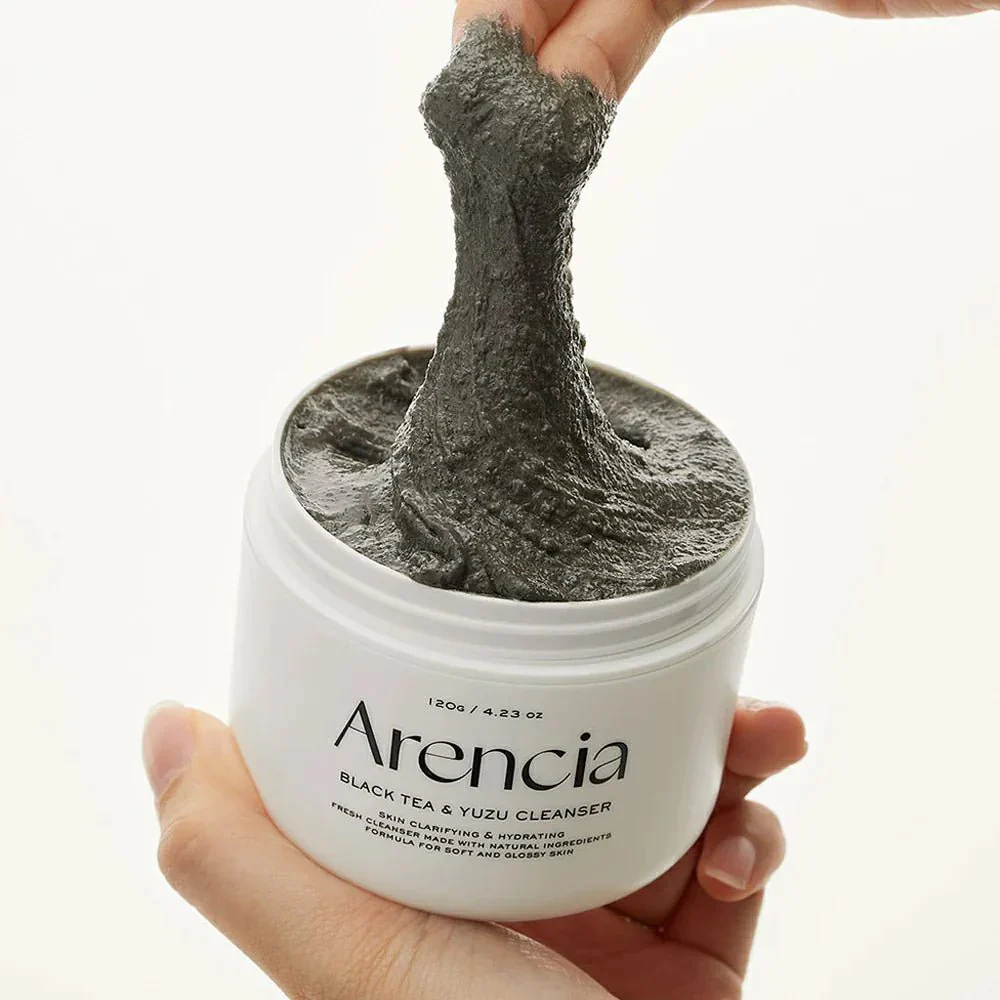 ARENCIA Black Tea & Yuzu Cleanser 120g - Image 3