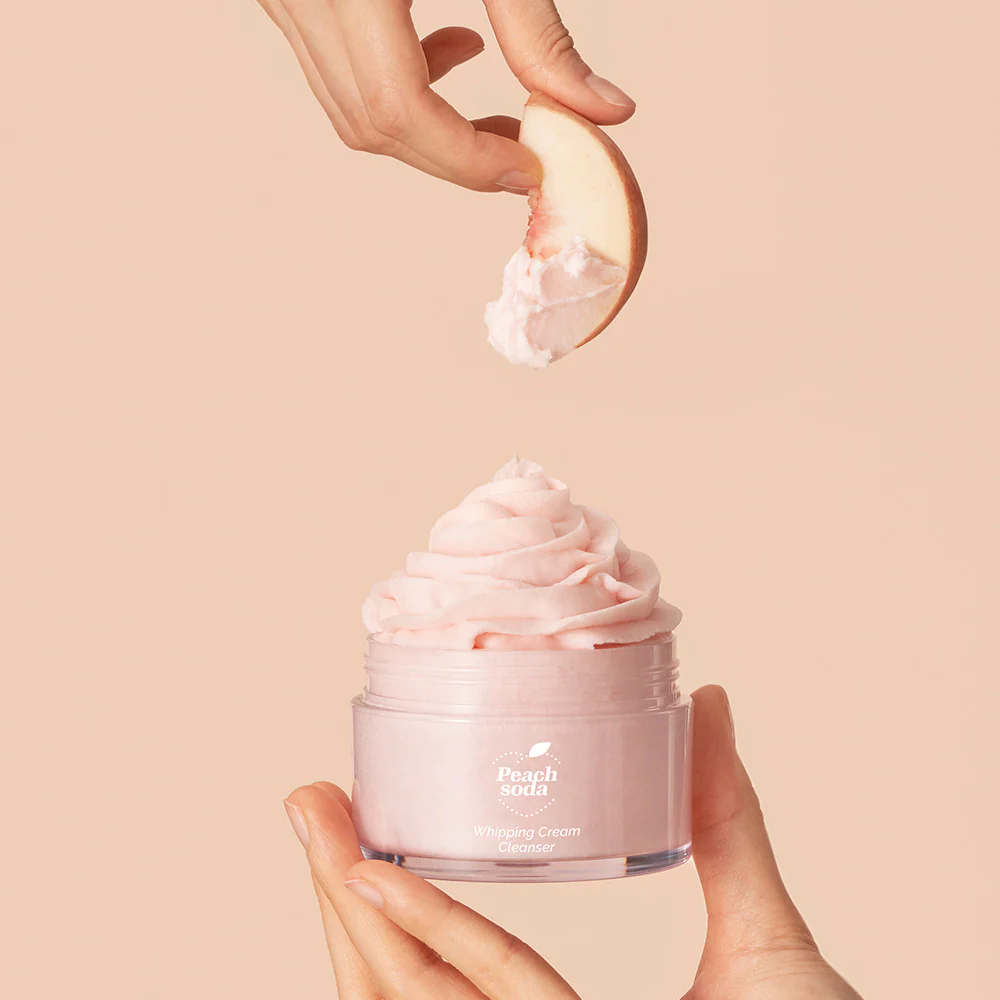 Ariul Peach Soda Whipping Cream Cleanser 100mL - Image 2