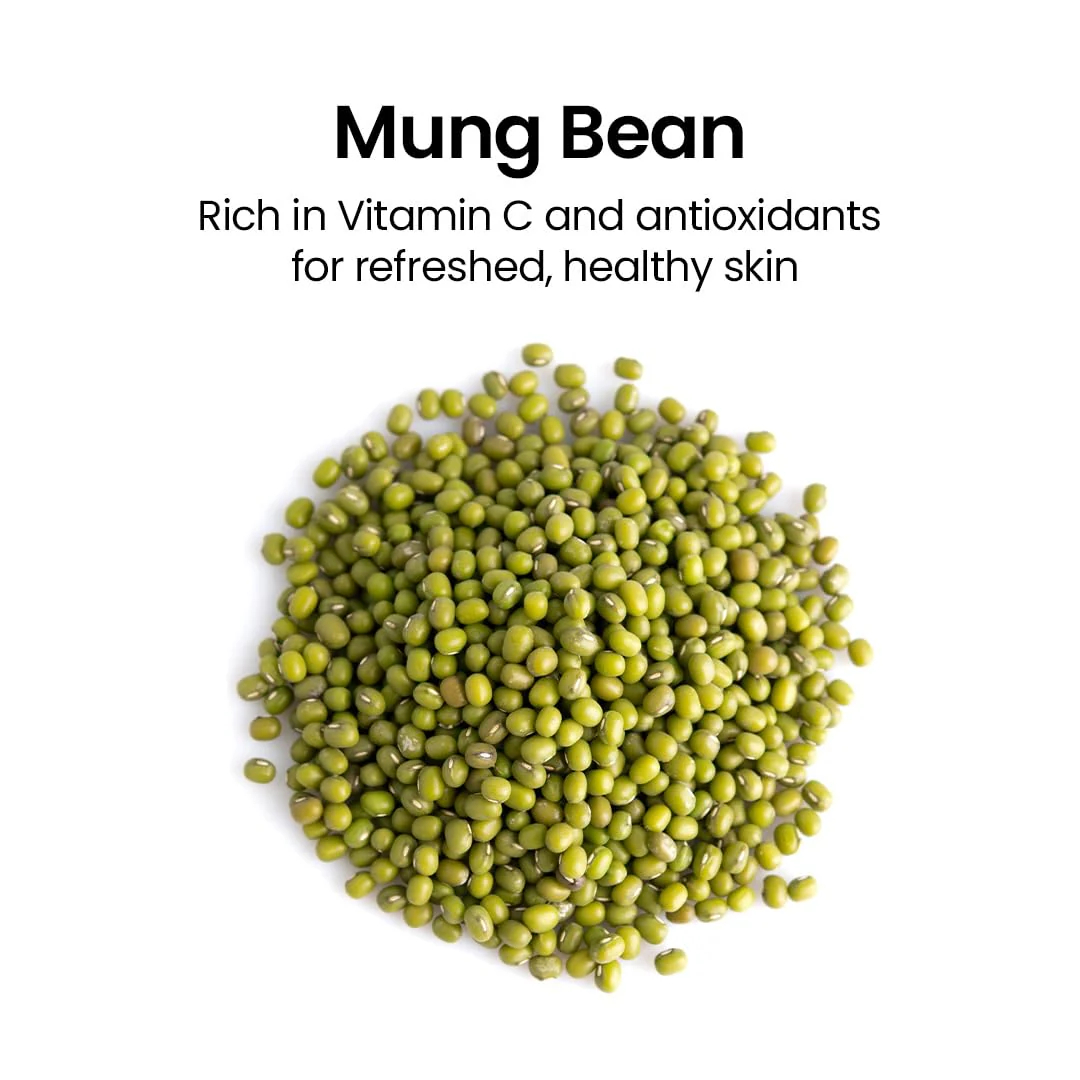 beplain Mung Bean Cleansing Foam 80ml - Image 4