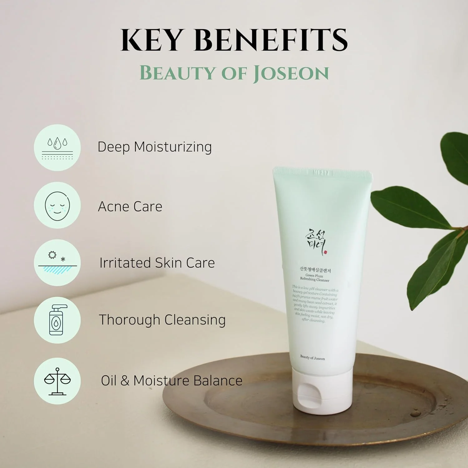 Beauty of Joseon Green Plum Refreshing Cleanser - Image 3