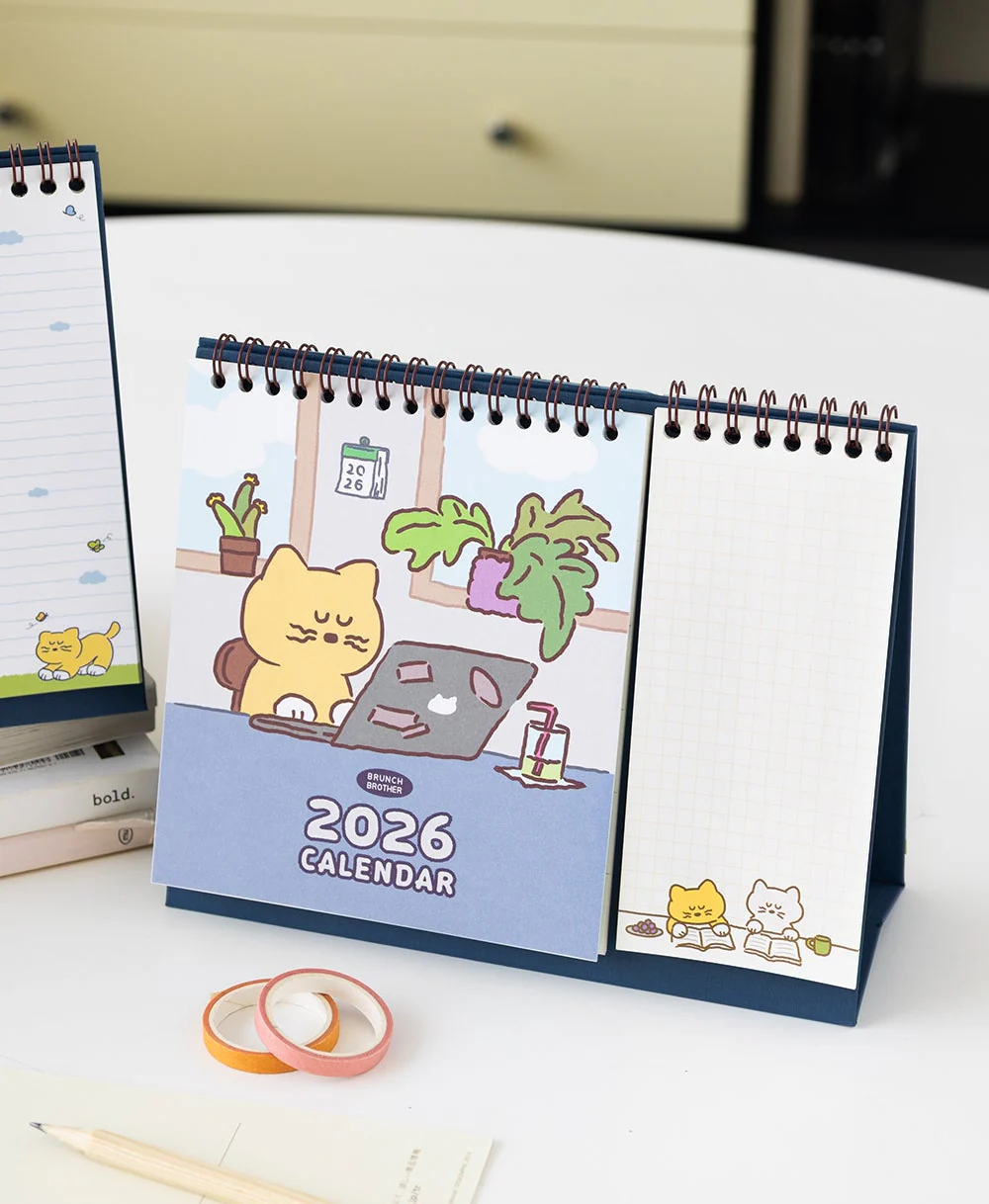 Brunch Brother 2026 Desk Calendar - 2 Types - Image 3
