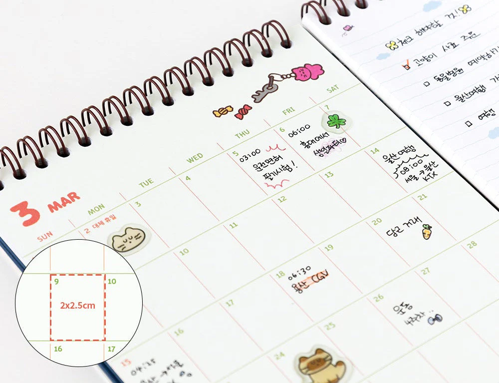Brunch Brother 2026 Desk Calendar - 2 Types - Image 4