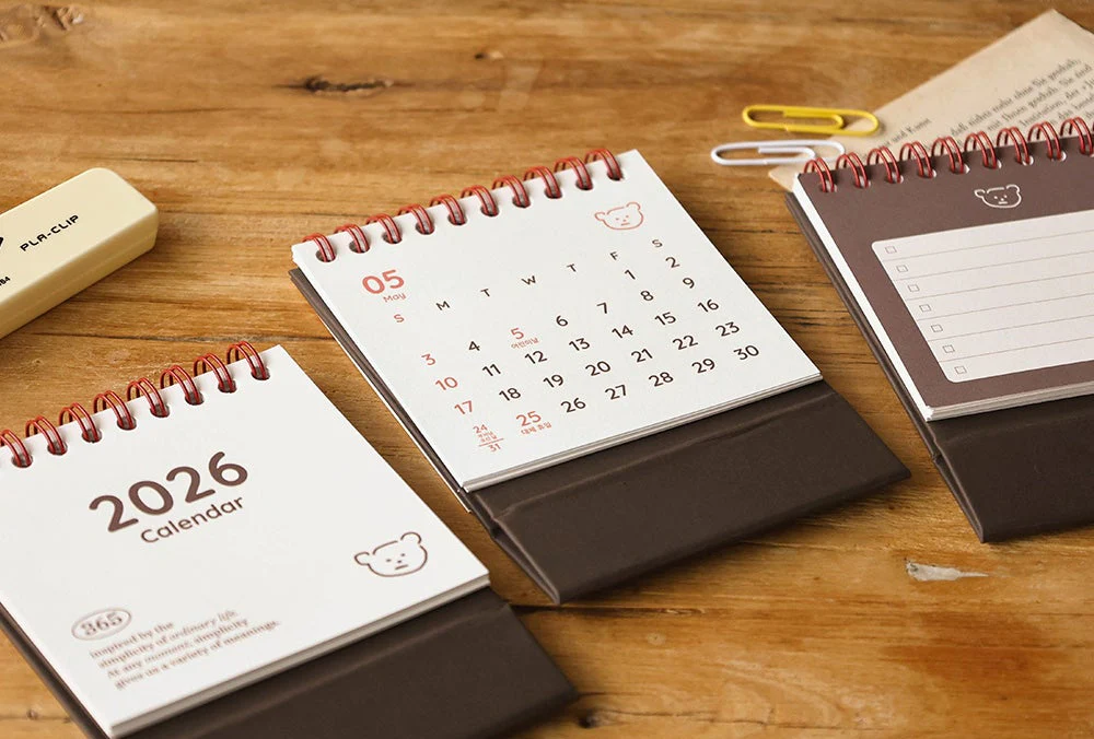 Brunch Brother 2026 Mini Desk Calendar - Image 3
