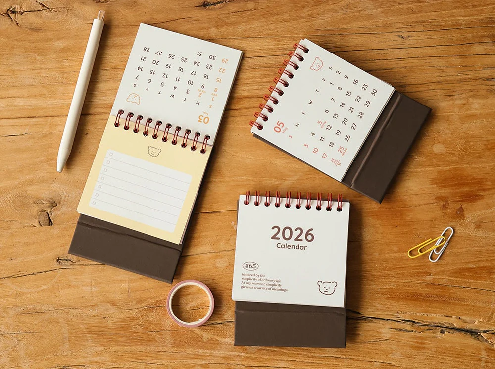 Brunch Brother 2026 Mini Desk Calendar - Image 4