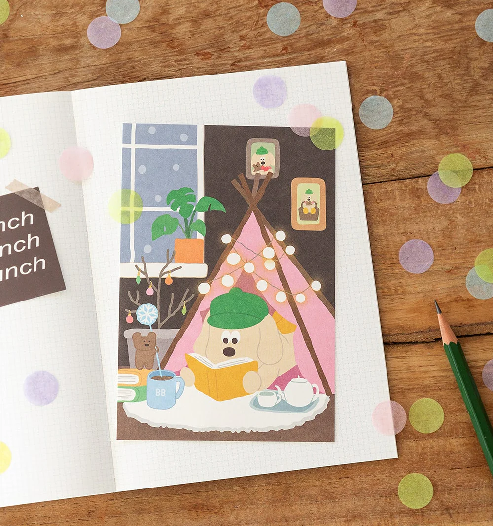Brunch Brother Christmas Post Card - 7 Types - Image 5