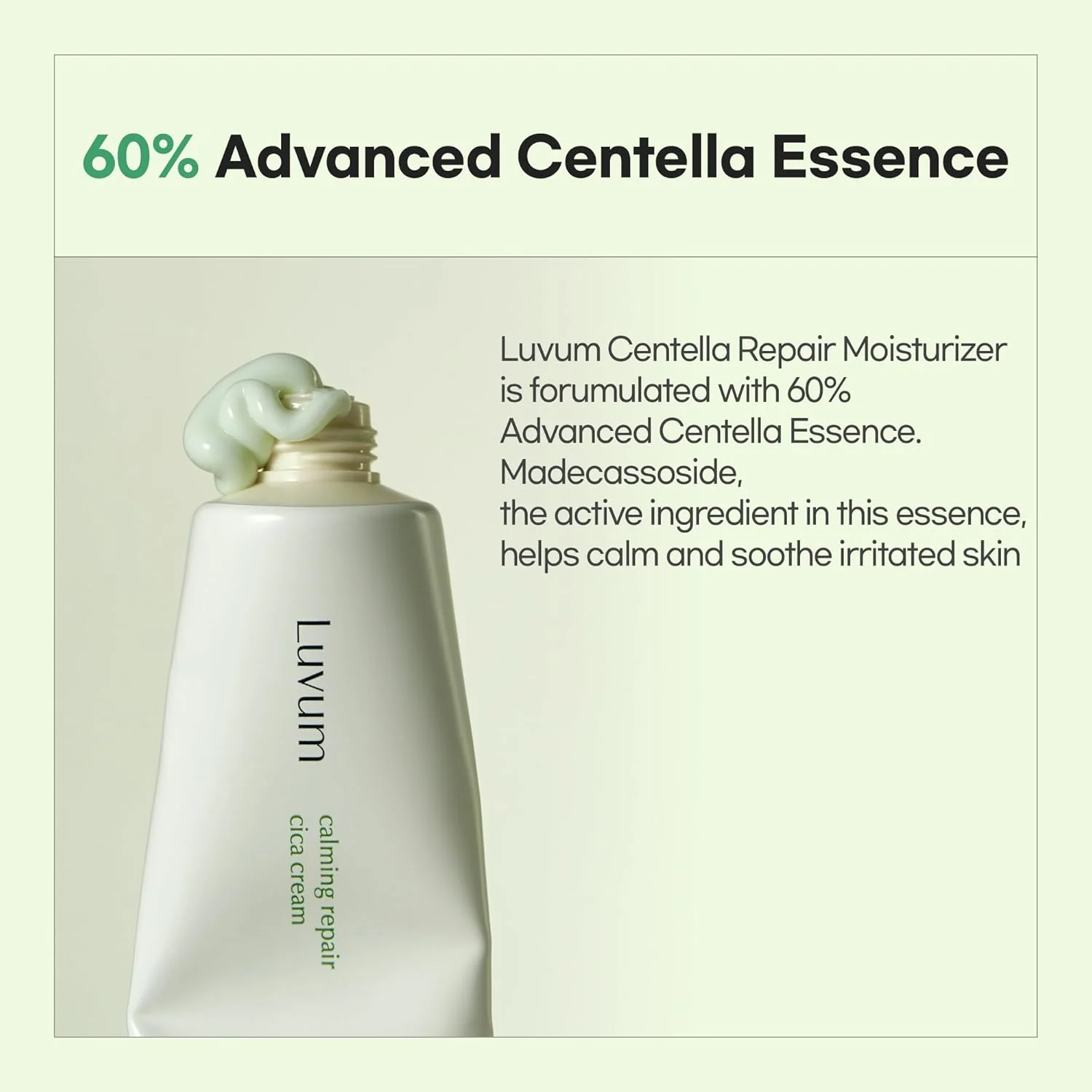 Luvum Calming Repair Cica Cream 50mL - Image 4