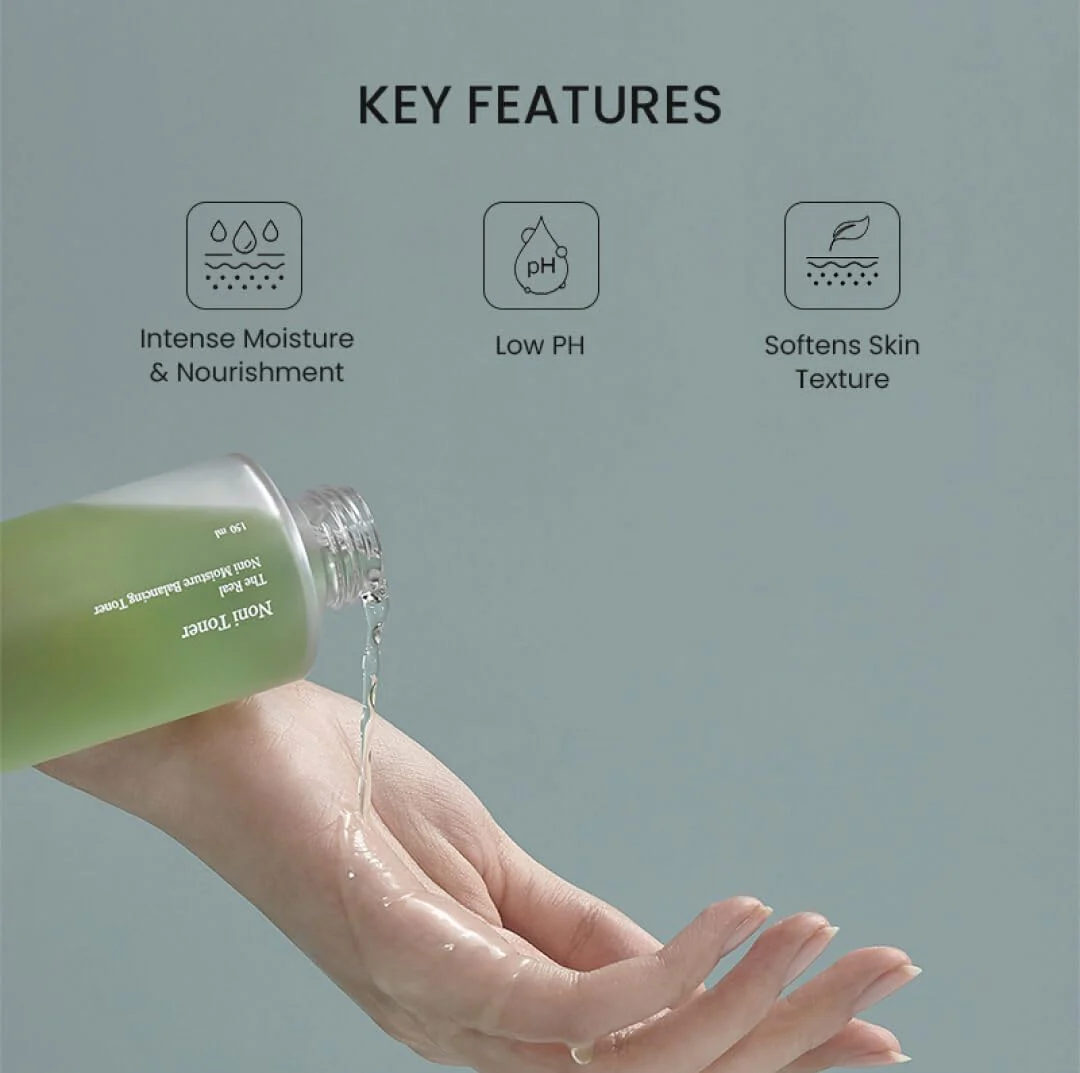 Celimax Noni Moisture Balancing Toner 150mL - Image 3