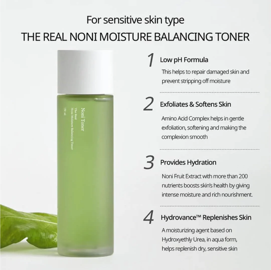 Celimax Noni Moisture Balancing Toner 150mL - Image 4
