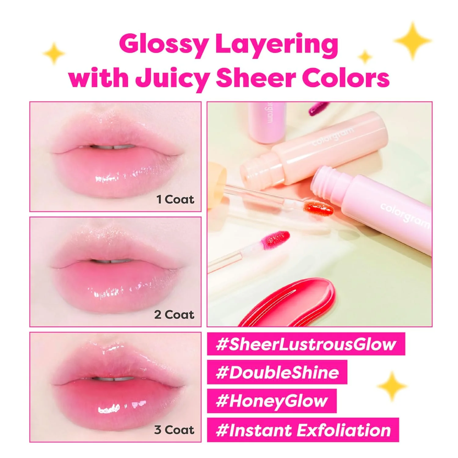 colorgram Fruity Glass Gloss - 6 Colors - Image 9