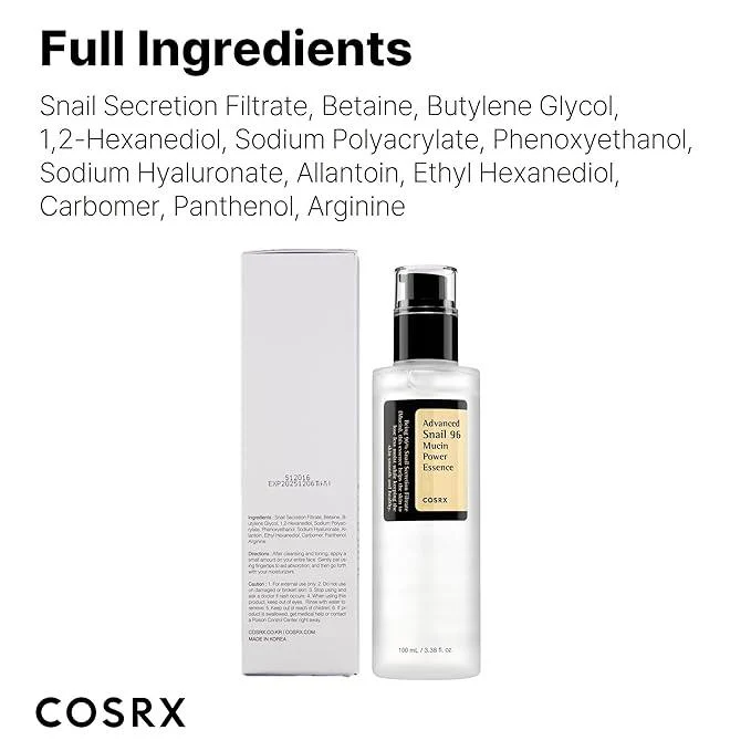 COSRX Advanced Snail 96 Mucin Power Essence 100ml - Image 6