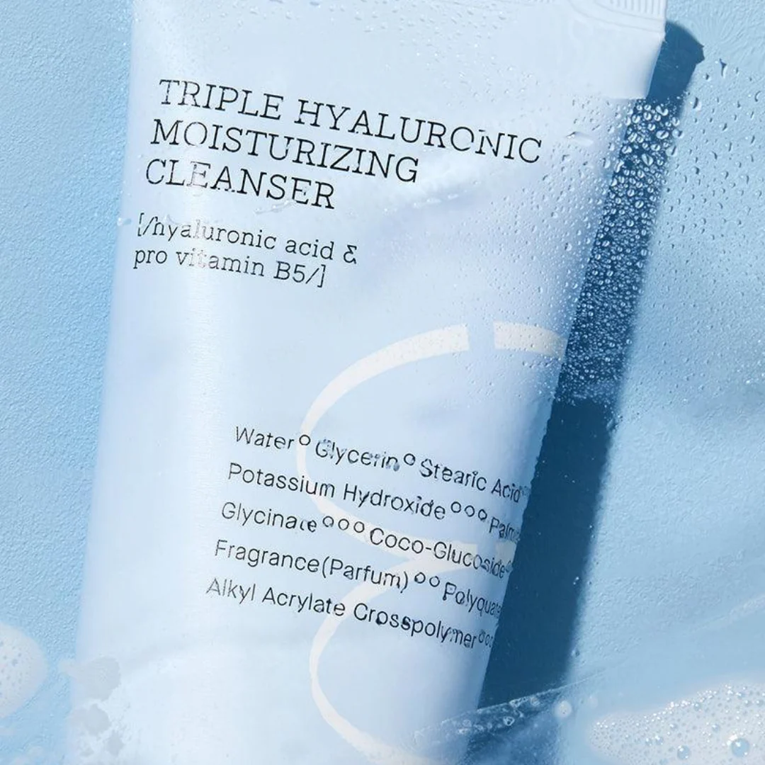 COSRX Hydrium Triple Hyaluronic Moisturizing Cleanser 150mL - Image 4