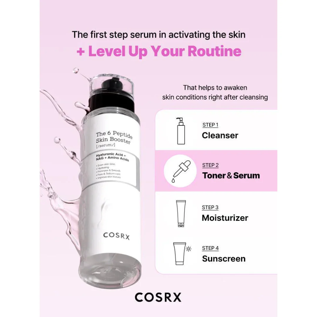 COSRX The 6 Peptide Skin Booster Serum 150mL - Image 12