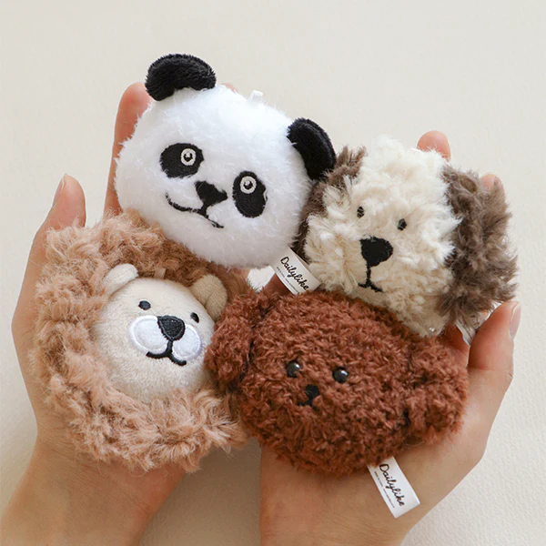 Dailylike Animal Face Keyring (01-04)