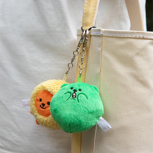Dailylike Jelly Bear Stuffed Toy Keyring 02 Deep-fried Shrimp - Image 3