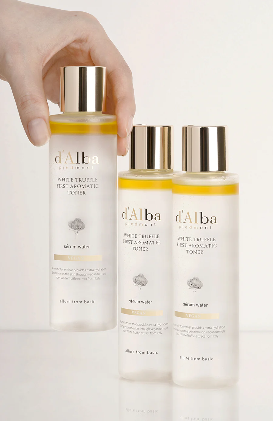 d'Alba White Truffle First Aromatic Toner 155ml - Image 3