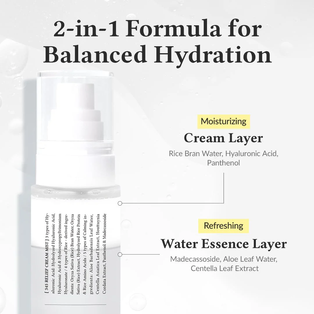 Dr.Althea 345 Relief Cream Mist 100mL - Image 4