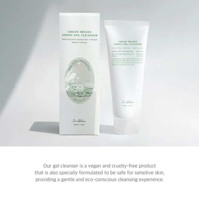 Dr. Althea Green Relief Amino Gel Cleanser 100ml - Image 9