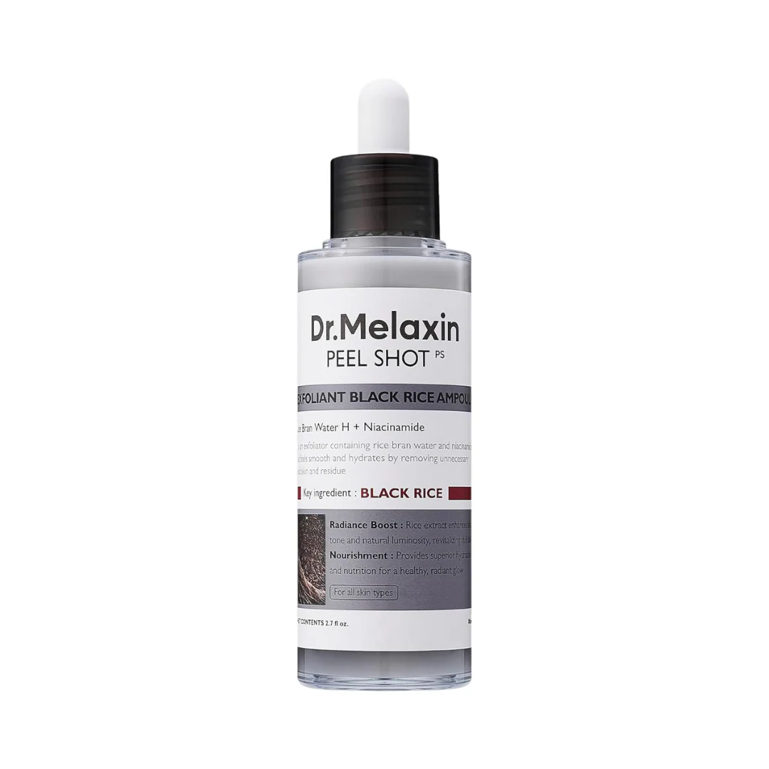 Dr.Melaxin Peel Shot Exfoliating Black Rice Ampoule