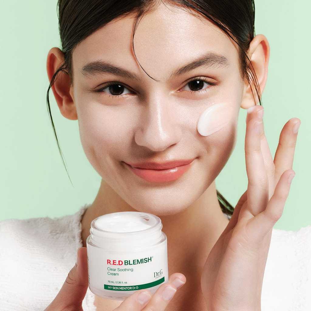 Dr.G Red Blemish Clear Sooth Cream 70ml - Image 3