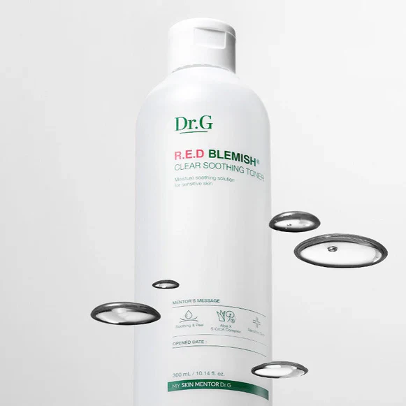 Dr.G Red Blemish Soothing Toner 300mL - Image 4