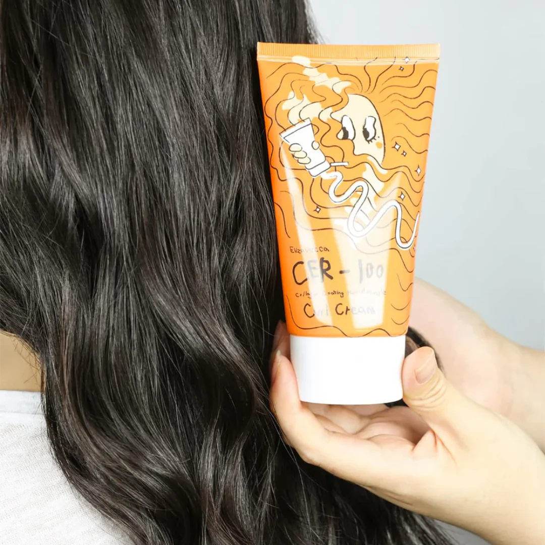 ELIZAVECCA Collagen Coating Hair A+ Muscle Curl Cream - Image 4