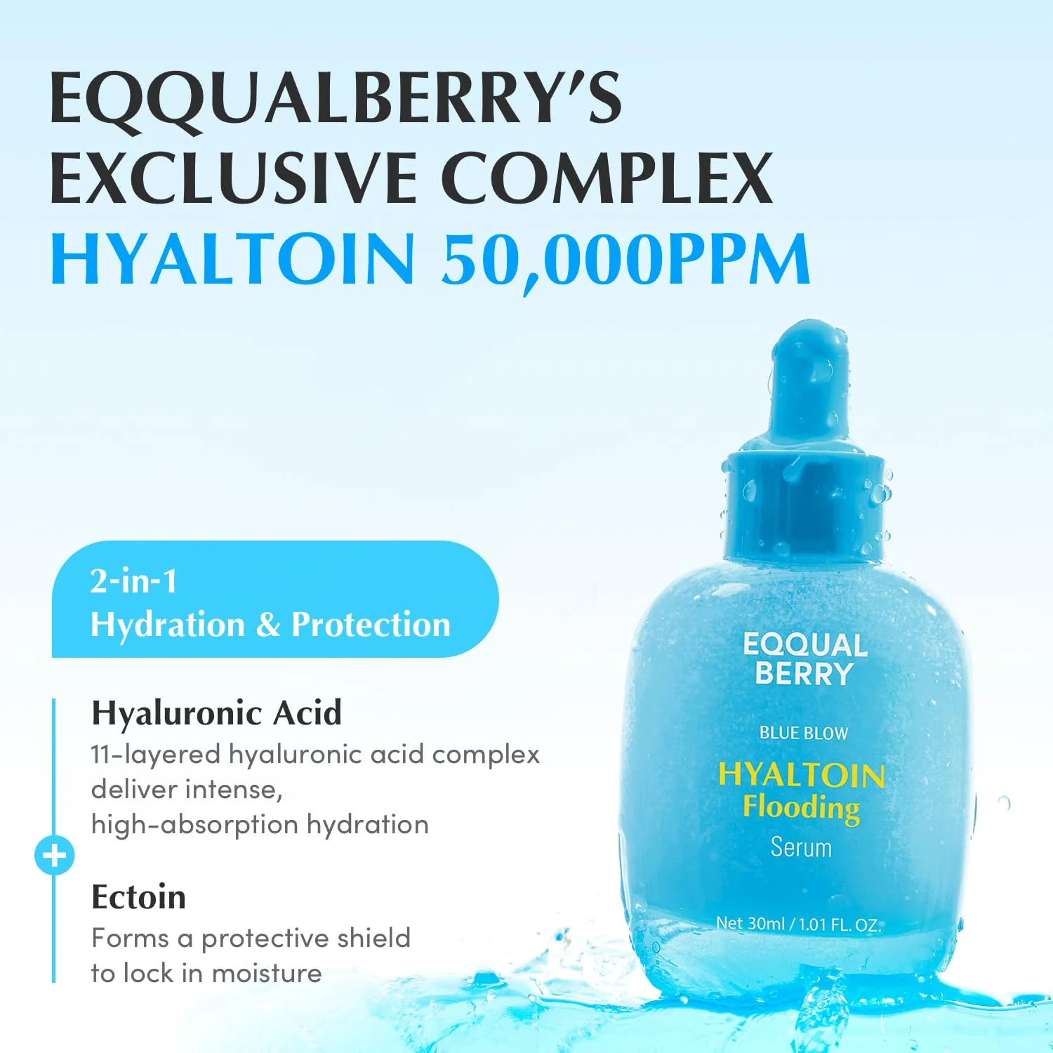 EQQUALBERRY Hyaltoin Flooding Serum 30mL - Image 4