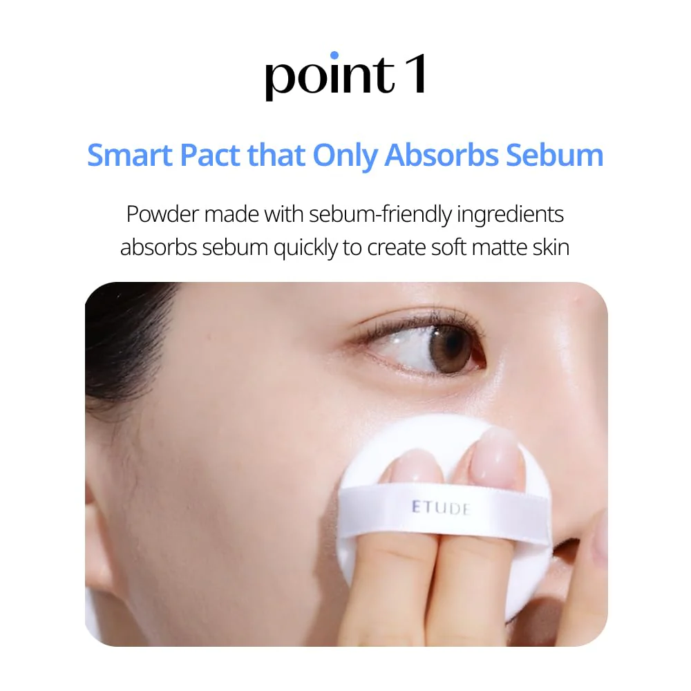 ETUDE Sebum Soak Pact 9.5g - Image 4