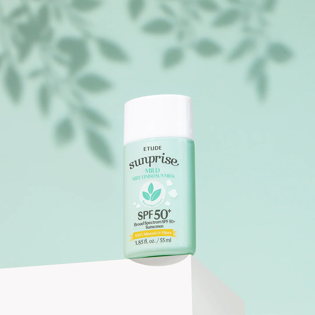 ETUDE Sunprise Mild Airy Finish Sun Milk 55ml - Image 5