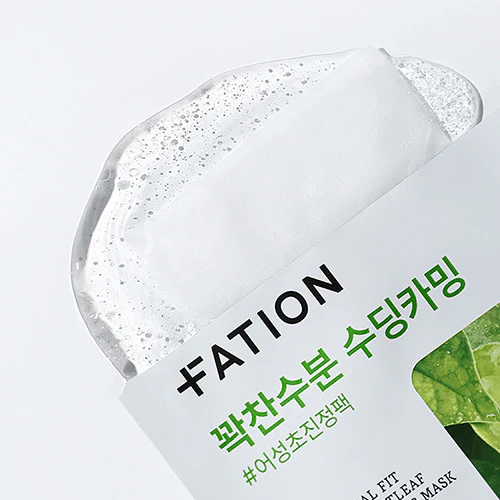 FATION Real Fit Heartleaf Calming Mask 1 EA - Image 3