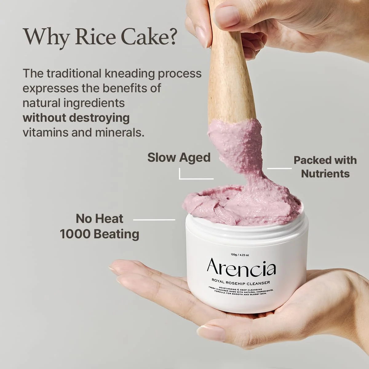ARENCIA Fresh Royal Rosehip Cleanser 120g - Image 6