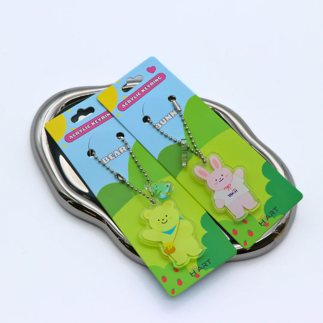 H ART Character Acrylic Keychain - 2 Types - Image 10
