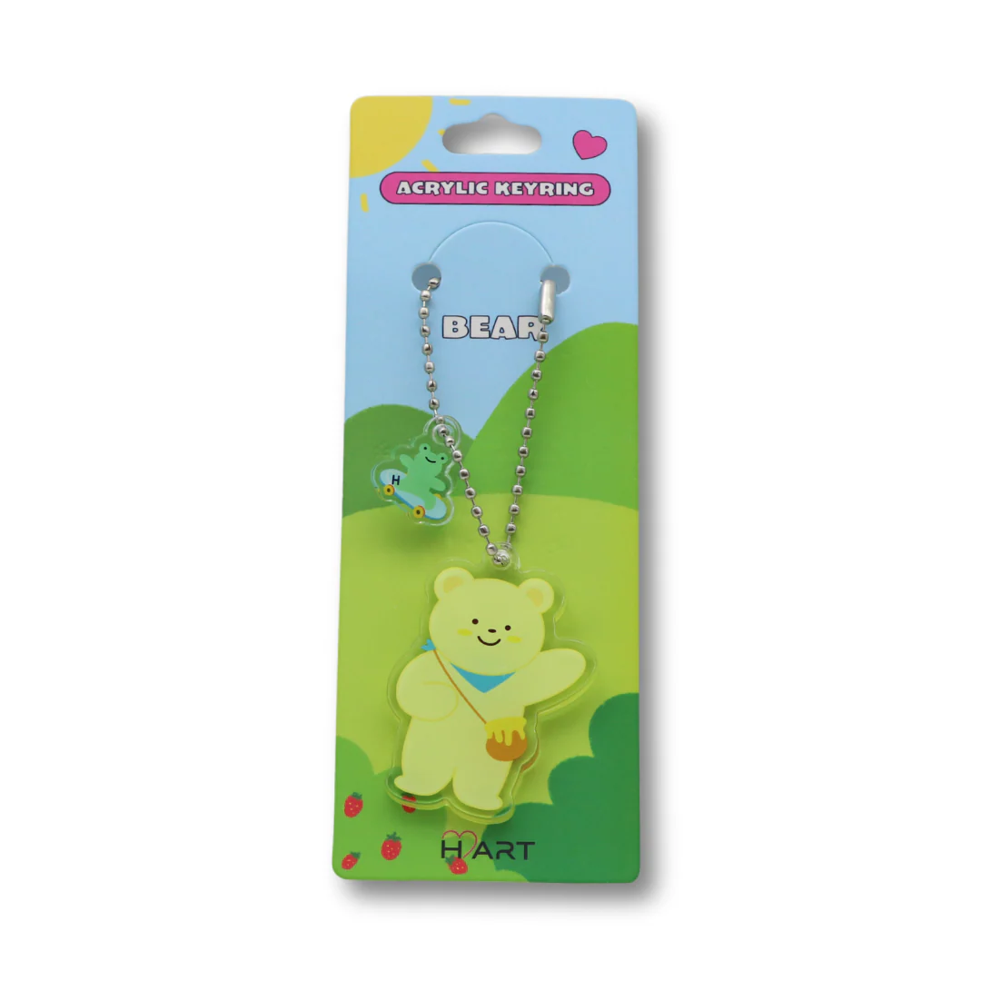 H ART Character Acrylic Keychain - 2 Types - Image 9