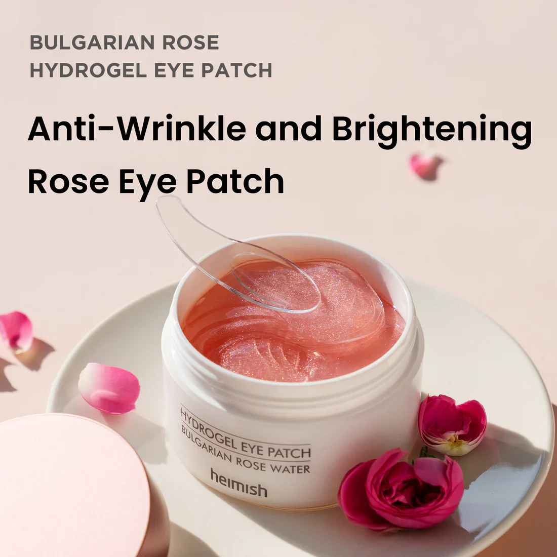 HEIMISH Bulgarian Rose Hydrogel Eye Patch 60ea - Image 7