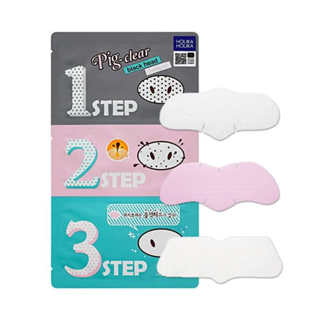 HOLIKA HOLIKA Pig Nose Clear Black Head 3 Step Kit - Image 4
