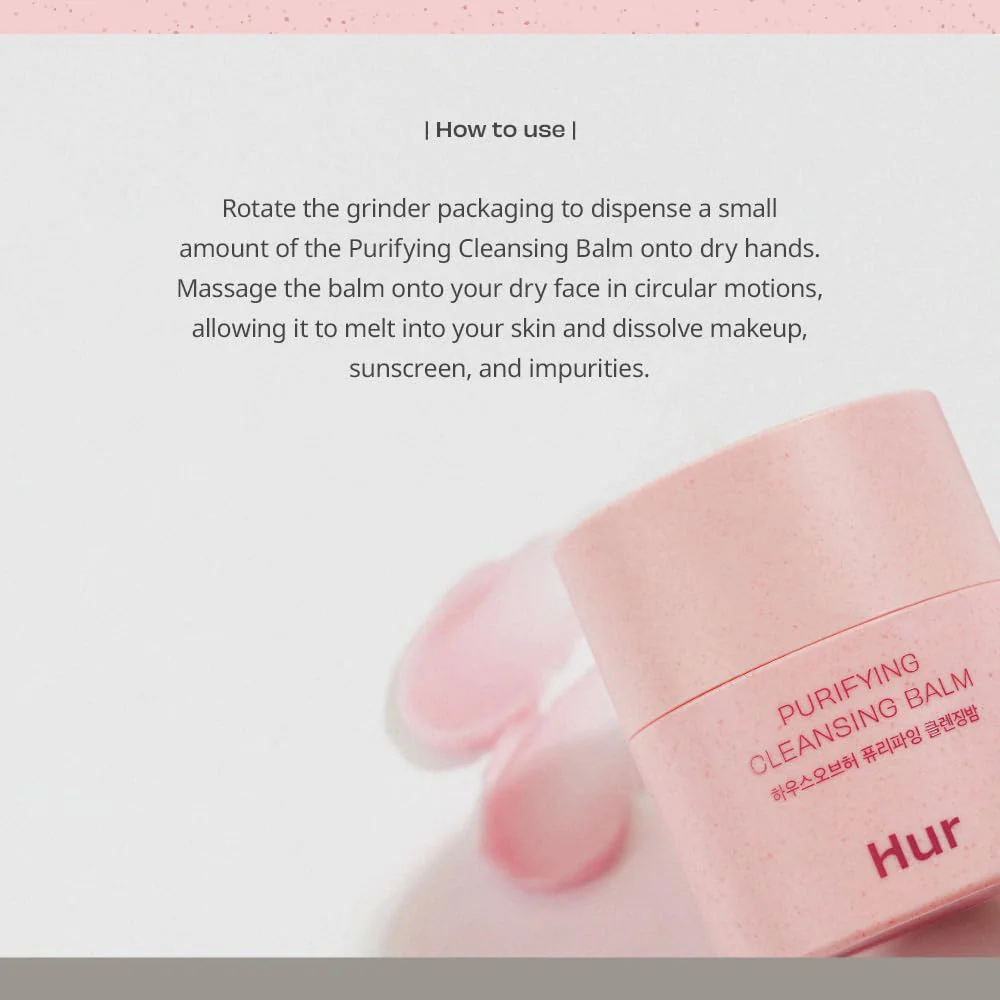 House of Hur Purifying Cleansing Balm 50ml - Image 6