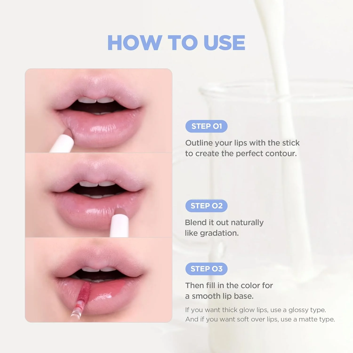 ilybyred Smiley Lip Blending Stick - 5 Colors - Image 12