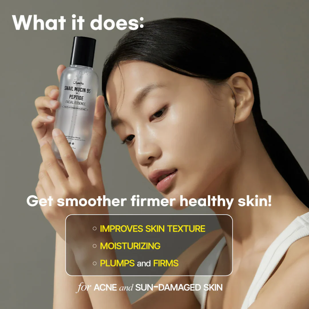 JUMISO Snail Mucin 95 + Peptide Essence 50mL - Image 4