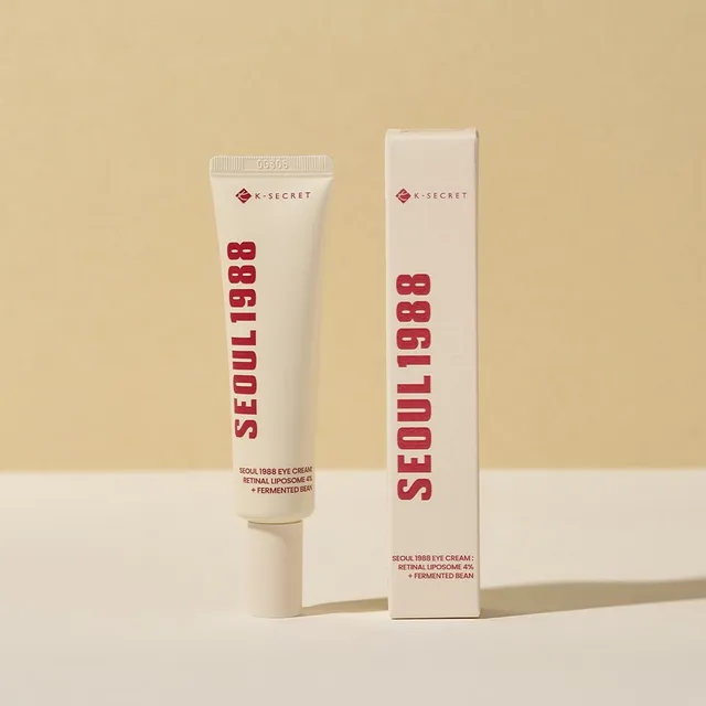 KSECRET Seoul 1988 Eye Cream: Retinal Liposome 4% + Fermented Bean 30ml - Image 3