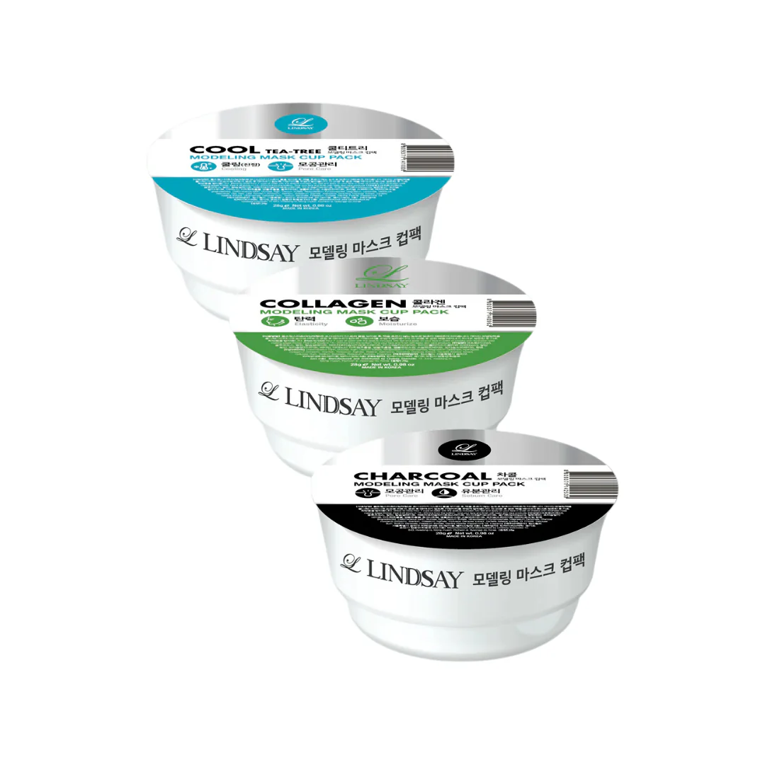 LINDSAY Modeling Mask Cup Pack 28g - 5 Types