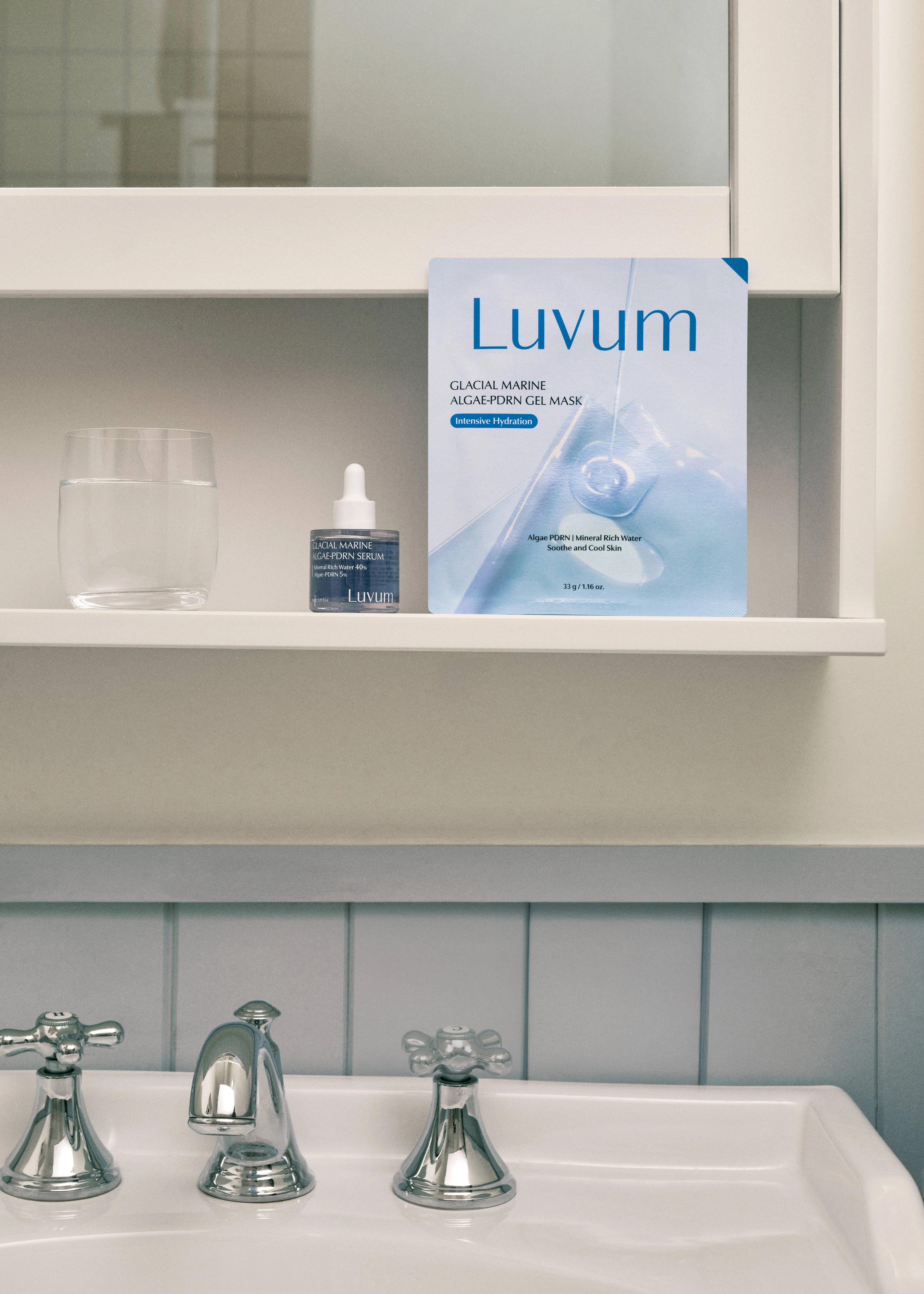Luvum Glacial Marine Algae-PDRN Gel Mask 1EA - Image 5
