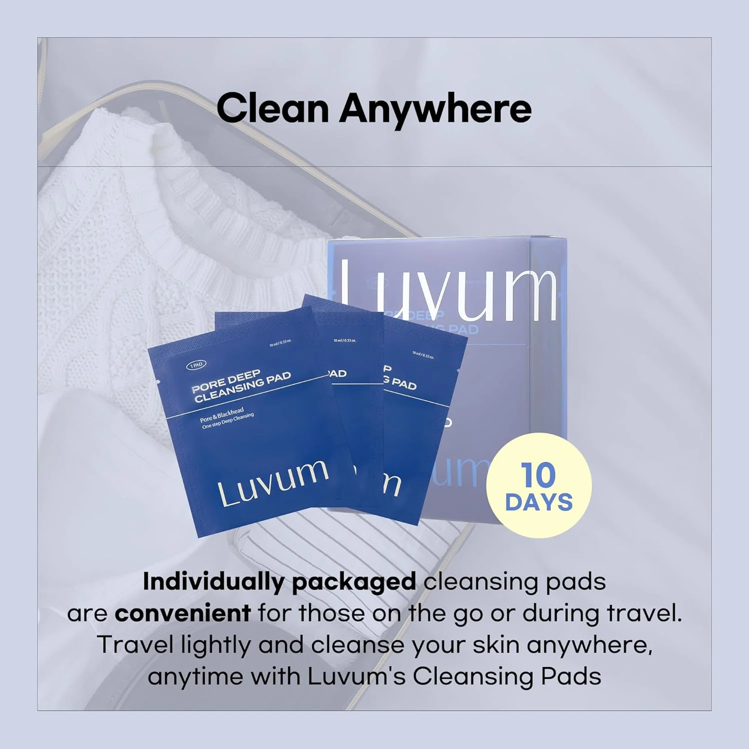 Luvum Pore Deep Cleansing Pad 10 Pcs - Image 4