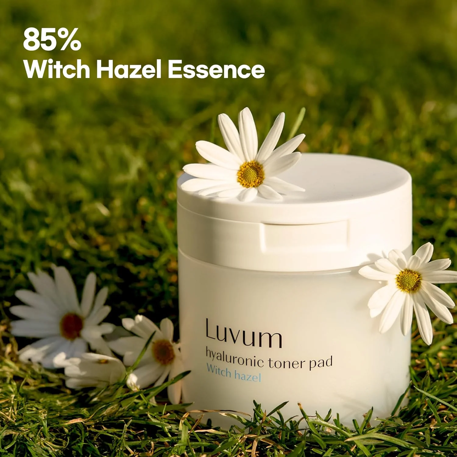 Luvum Witch Hazel Hyaluronic Toner Pad 60 EA - Image 5