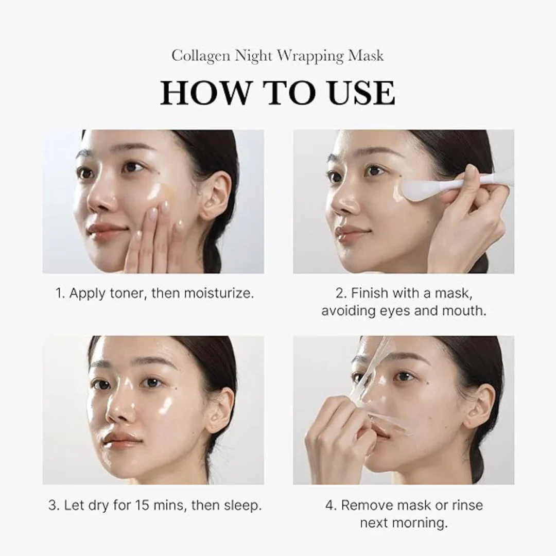 Medicube Collagen Night Wrapping Mask 75ml - Image 6