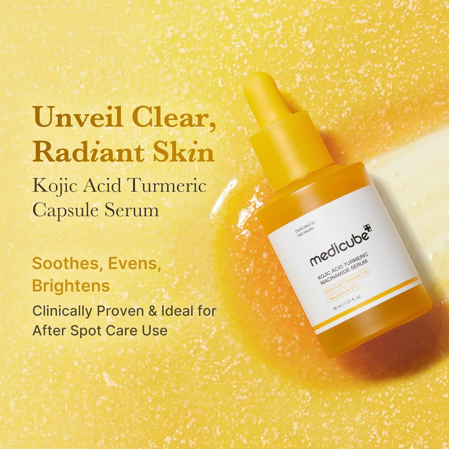 Medicube Kojic Acid Turmeric Niacinamide Serum 30mL - Image 3