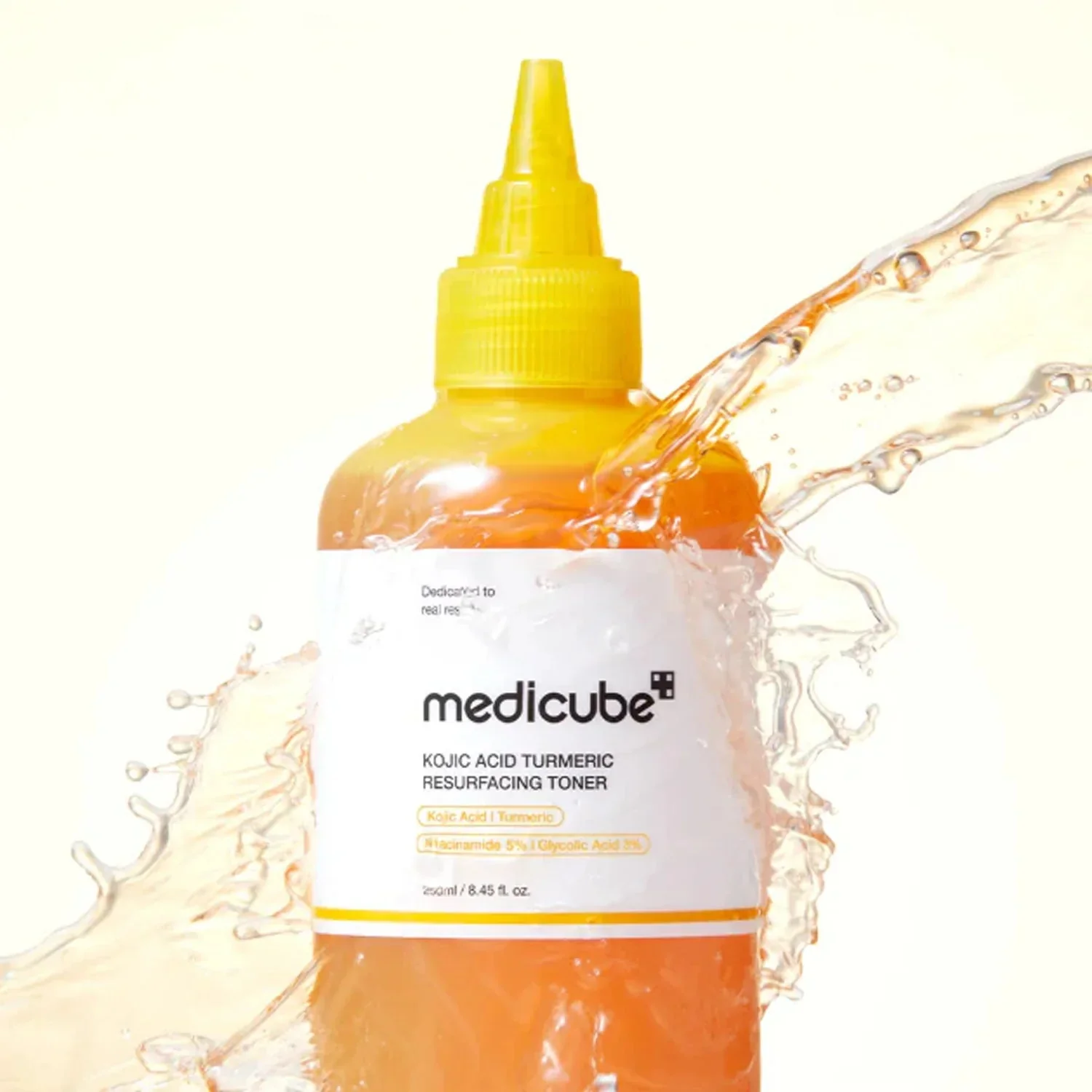 Medicube Kojic Acid Turmeric Resurfacing Toner 250mL - Image 2